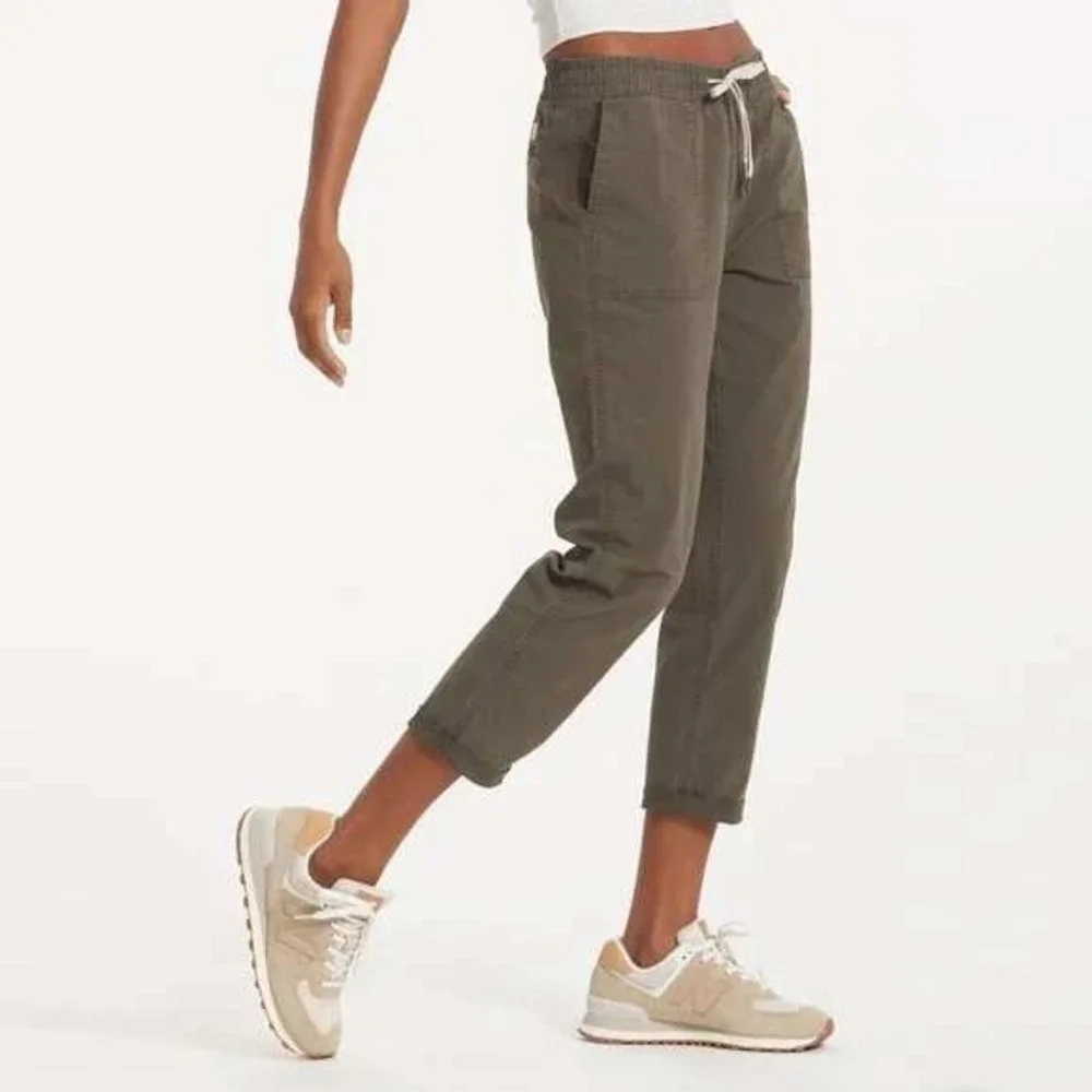 Vuori‎ Ripstop Pant Dark Olive Green Organic Cotton - Small